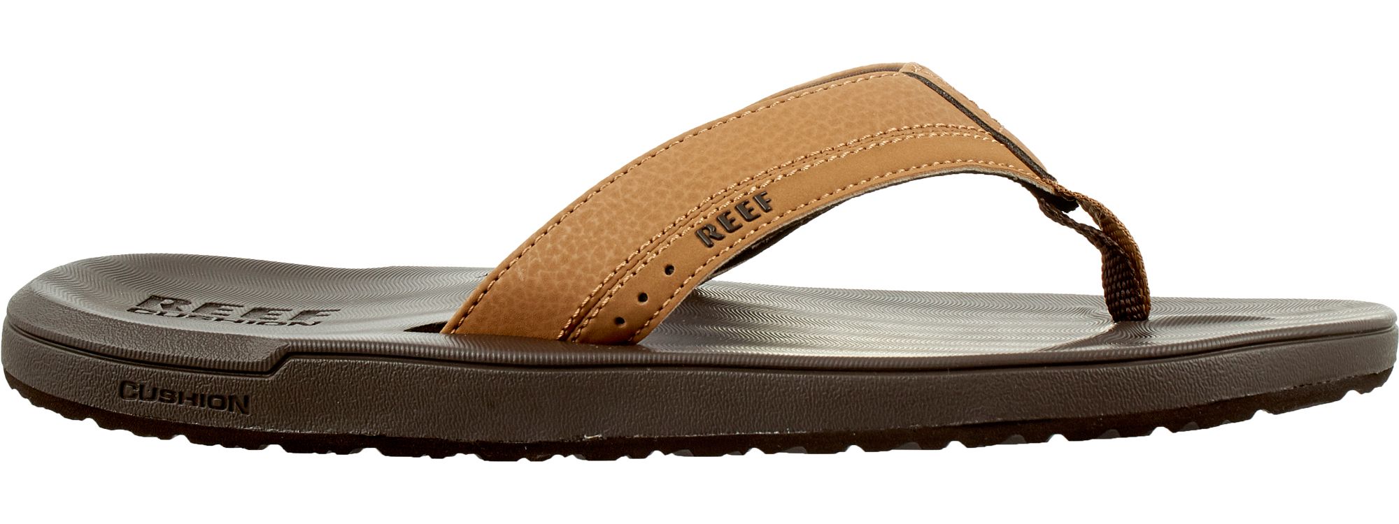 reef men's contoured cushion sandal