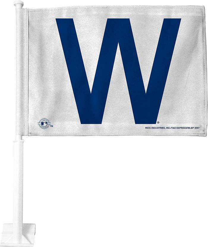 Rico Chicago Cubs W Win Car Flag