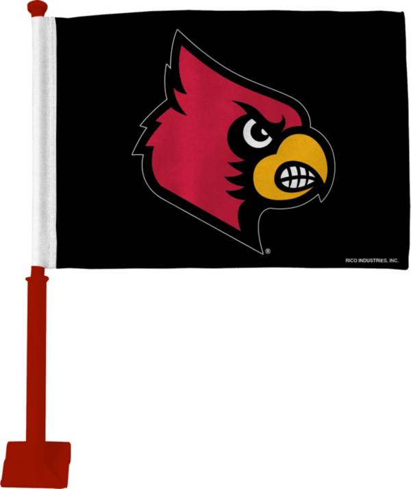 Rico Louisville Cardinals Car Flag product image