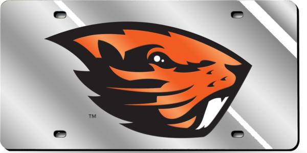 Rico Oregon State Beavers Silver Laser Tag License Plate product image