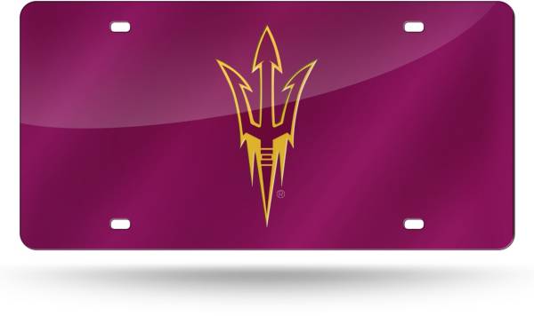 Rico Arizona State Dark Red Laser Tag License Plate