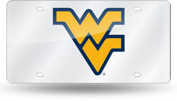 Rico West Virginia Mountaineers Silver Laser Tag License Plate product image