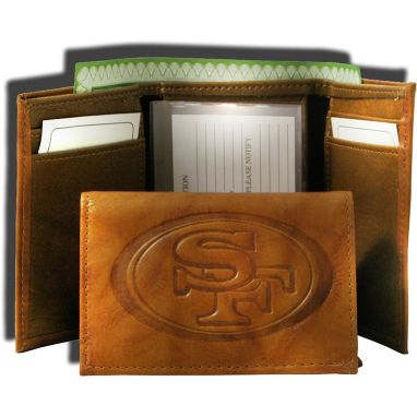 sorry, Rico NFL San Francisco 49ers Embossed Tri-Fold Wallet is currently out of stock