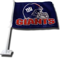 Rico Industries NFL Football New York Giants Gnome Spring 13 x 18 Double Sided Garden Flag