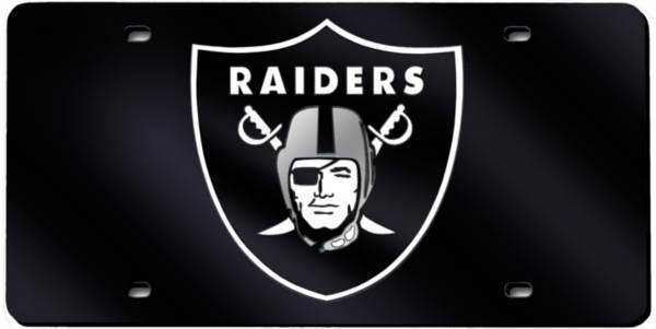 Raiders Branded Specialty License Plate Now Available