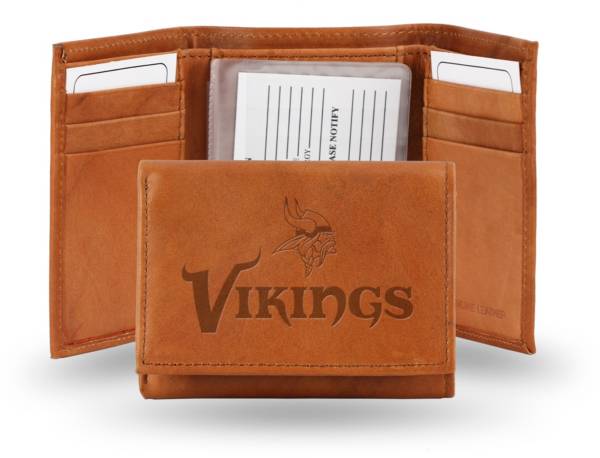 Rico NFL Minnesota Vikings Embossed Tri-Fold Wallet