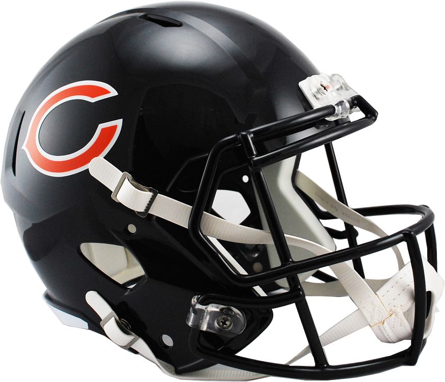 riddell bears helmet