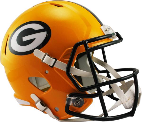 Green Bay Packers NFL Riddell Speed Pocket PRO Micro/Pocket-Size/Mini  Football Helmet