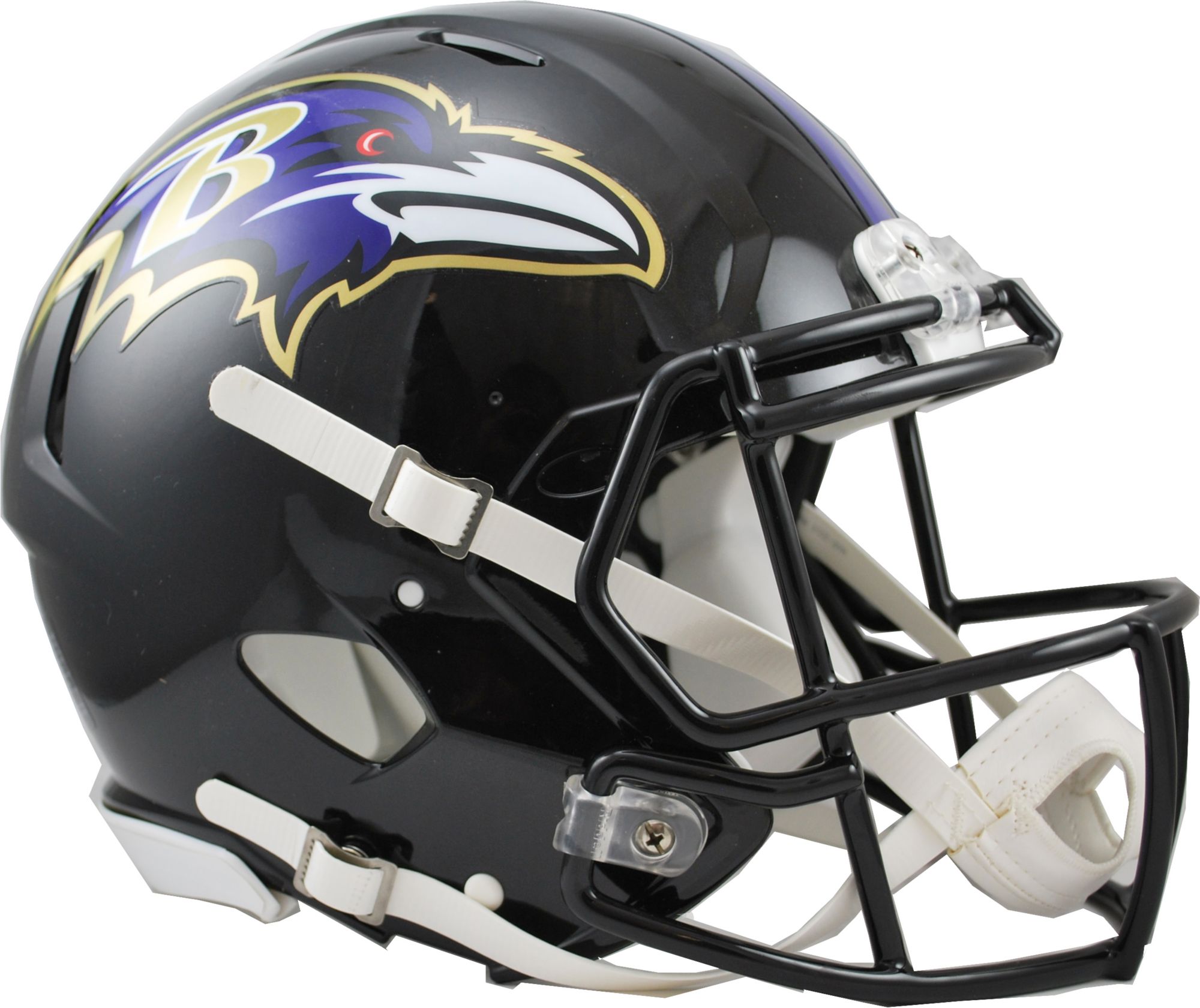 Riddell Baltimore Ravens Helmet Replica Full Size Speed Style Eclipse Alternate