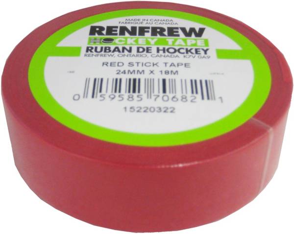 Renfrew, Cloth Hockey Tape, 1 (Red, 25m)