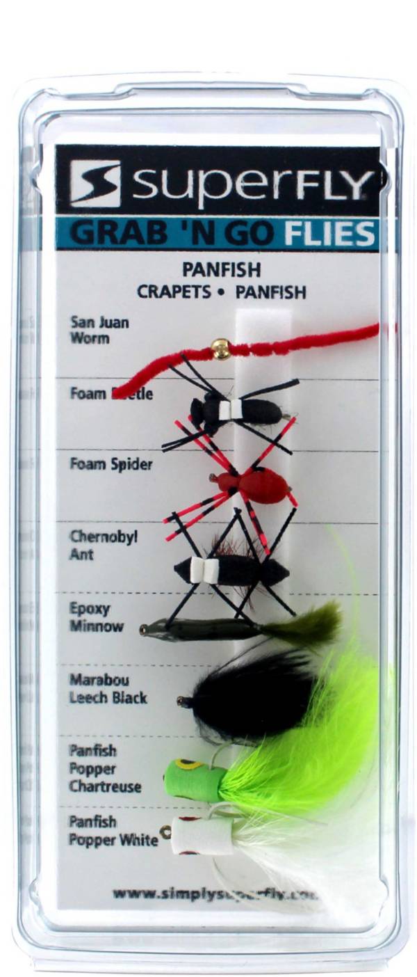 Superfly Grab N' Go Panfish Fly Fishing Assortment Pack