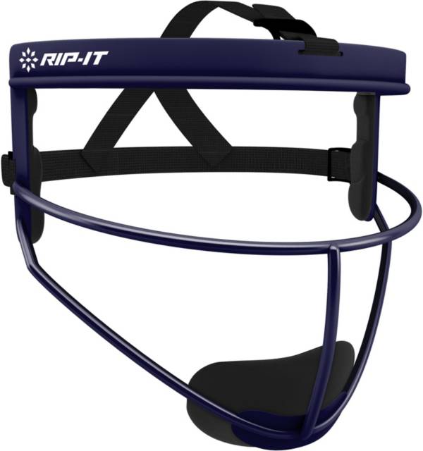 RIPIT Adult Defense Pro Softball Face Guard w/ Blackout Technology