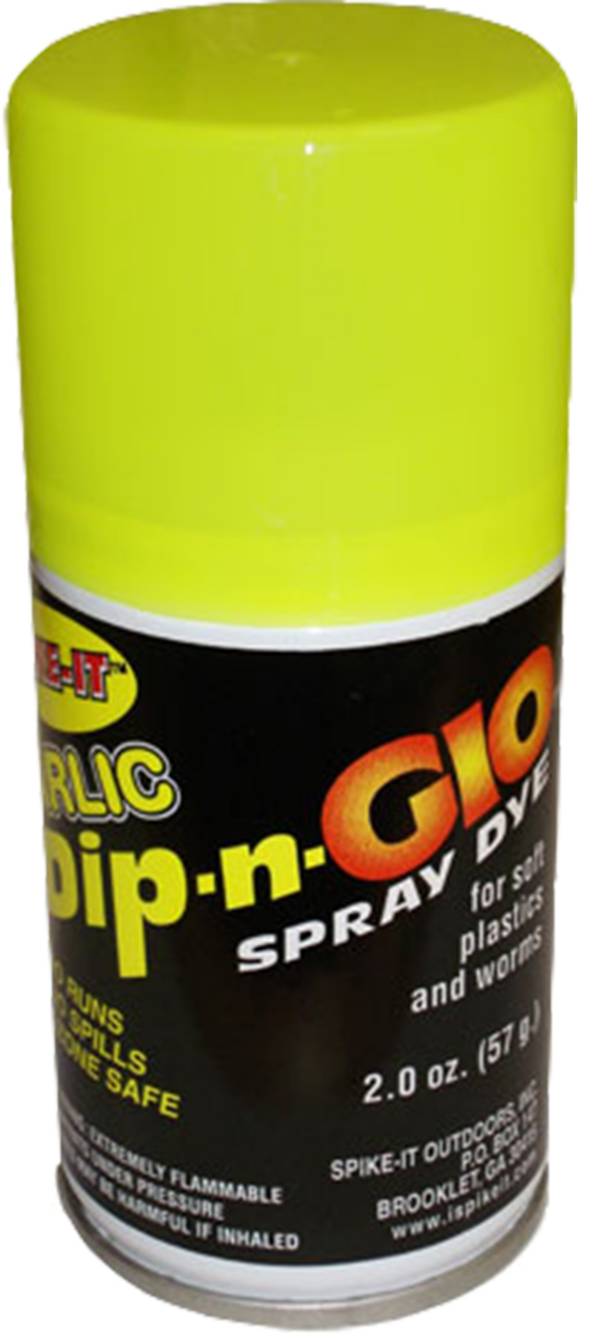 SpikeIt DipNGlo Aerosol Plastic Worm Dye Dick's Sporting Goods
