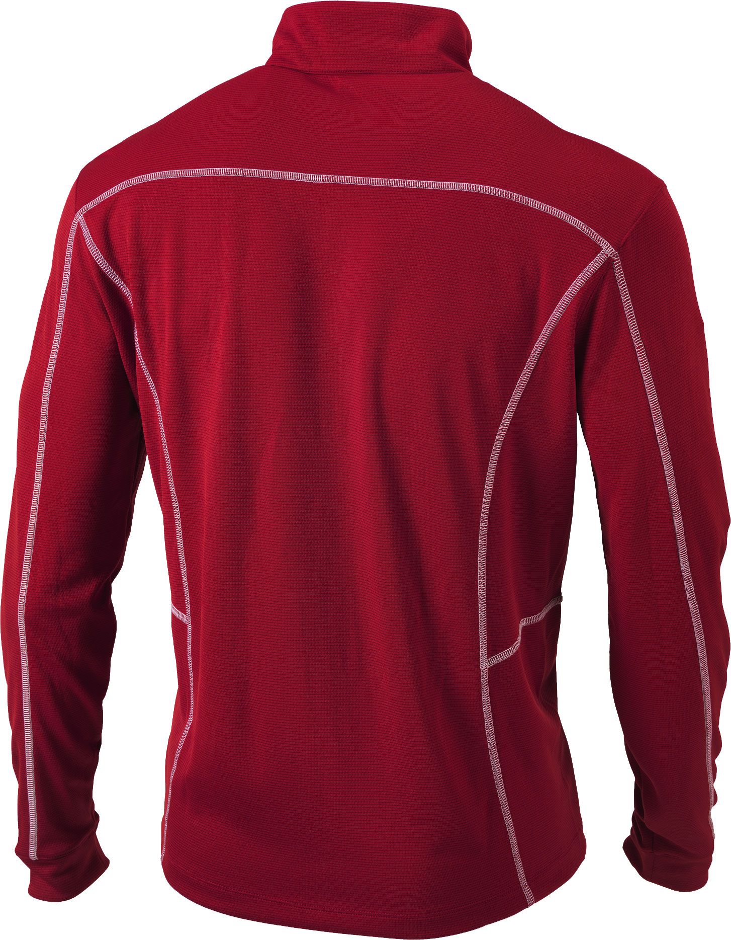 Columbia Men's Alabama Crimson Tide Crimson Shotgun Quarter-Zip Shirt