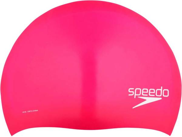 Speedo silicone solid swim 2024 cap