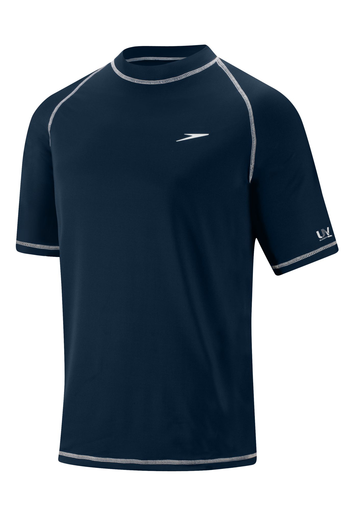 speedo rash guard short sleeve