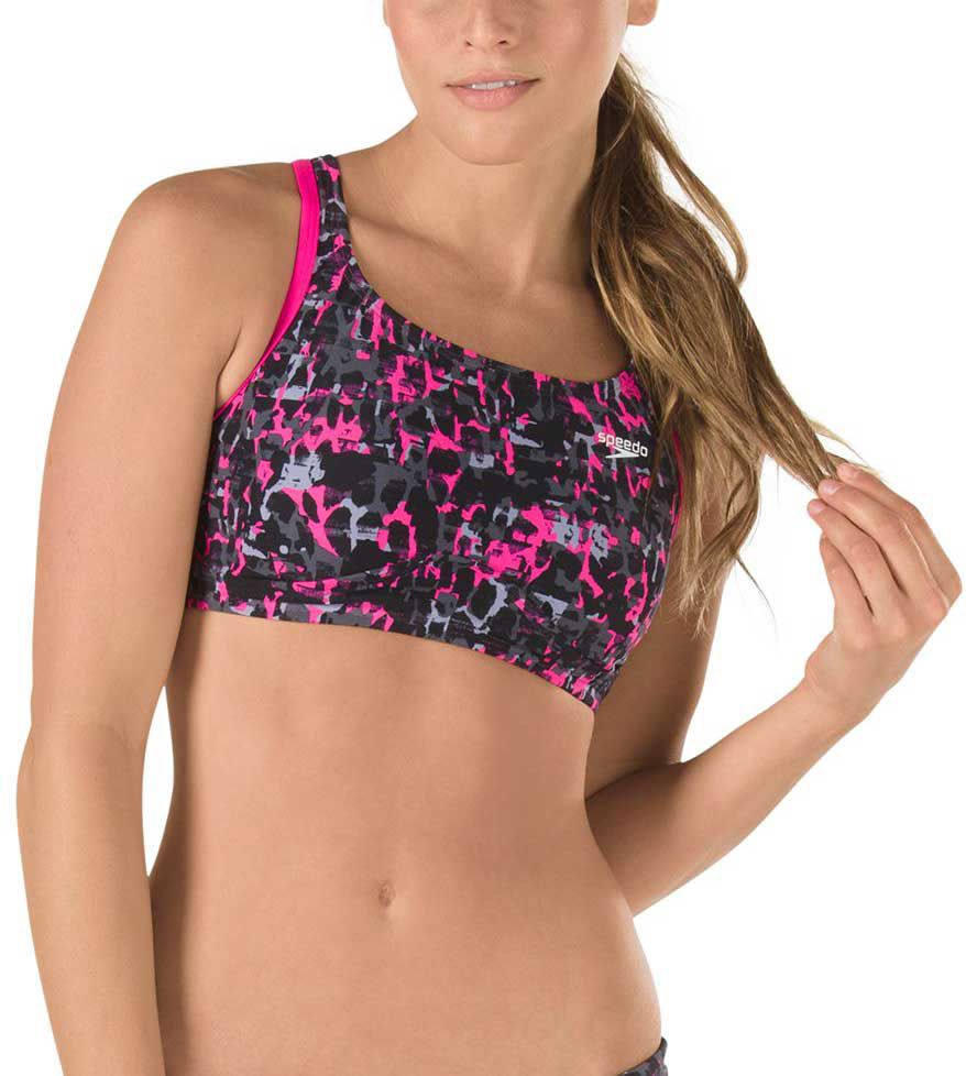 speedo aqua elite swim top