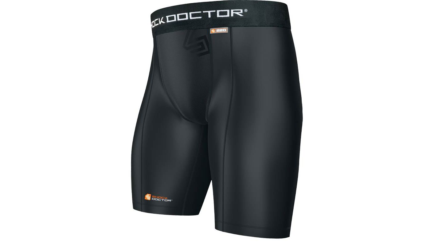 Shock Doctor Adult Core Compression Shorts with Cup Pocket