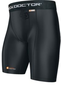 Shock Doctor Adult Core Compression Shorts with Cup Pocket