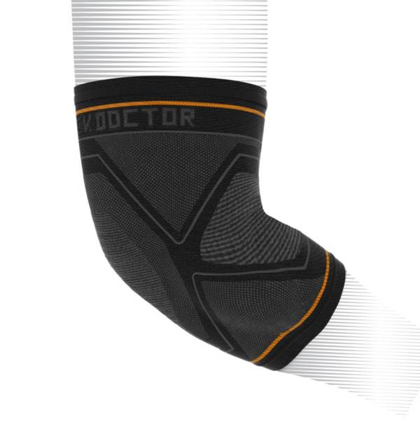 Compression Knit Knee Sleeve with Gel Support