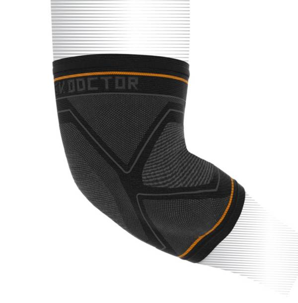 Compression Knit Elbow Sleeve with Gel Support