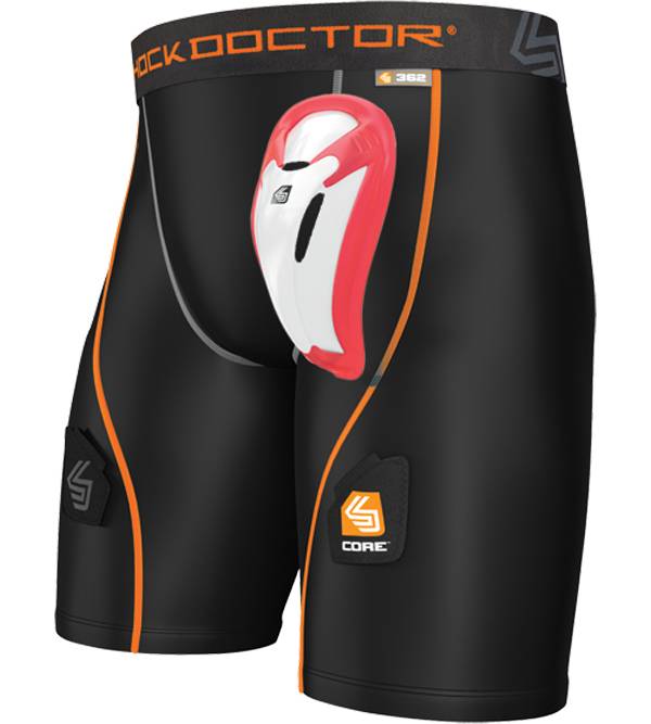 Shock Doctor Mens Core Compression Short/Bioflex Cup