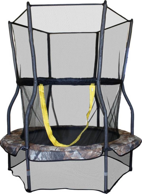 Skywalker Trampolines 48" Round Camo Mini Bouncer Trampoline with Enclosure