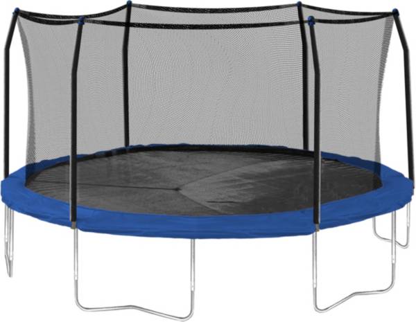 Skywalker Trampolines 15' Round Sports Arena Trampoline And Enclosure ...