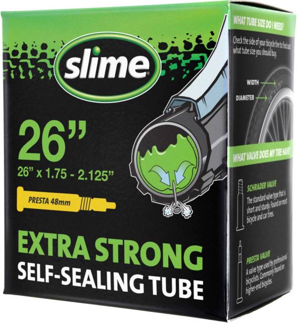 Slime Smart Tube Self-Healing Presta Valve 26” Bike Tube product image