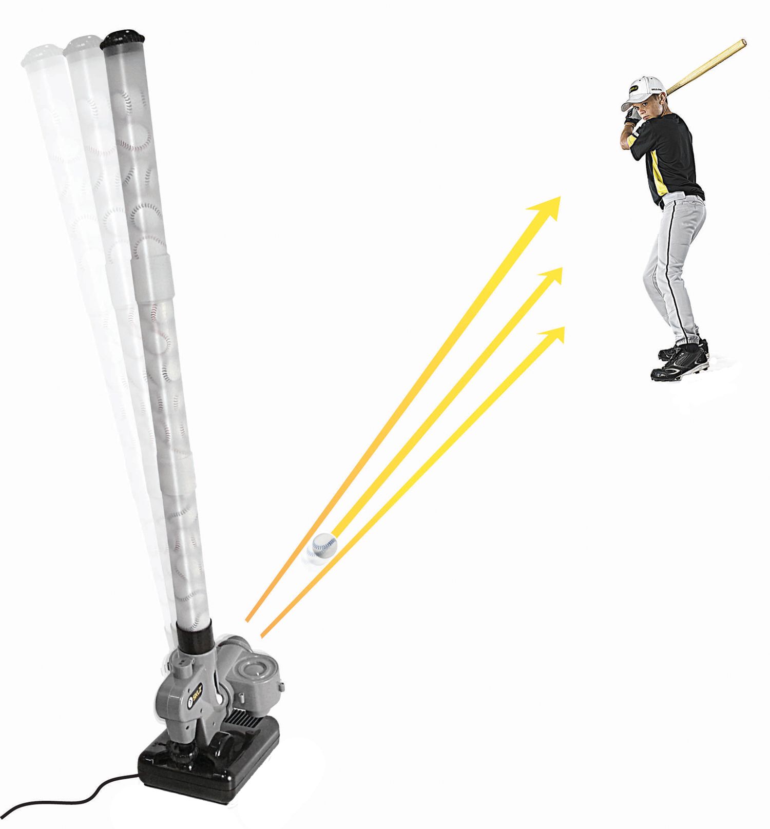 SKLZ Lightning Bolt Pro Pitching Machine | Dick's Sporting Goods