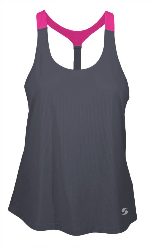 Soffe Juniors' Drape Back Tank Top