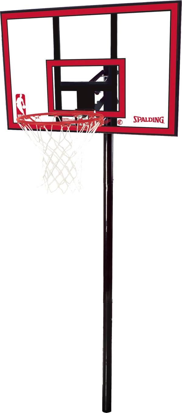 Spalding in deals ground basketball hoop