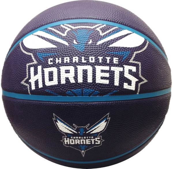 Spalding Charlotte Hornets Full Sized Court Side Team Basketball Dick S Sporting Goods