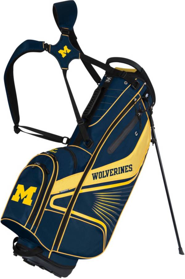 Team Effort Michigan Wolverines Gridiron III Stand Bag