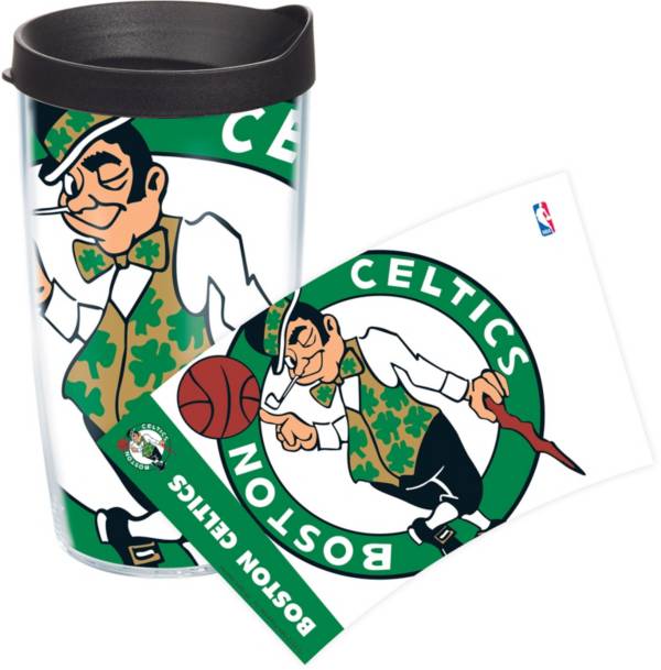 Boston Celtics Team Logo 18oz. Personalized Roadie Tumbler