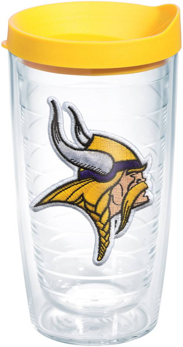 NFL Minnesota Vikings Touchdown 20oz Stainless Steel Tumbler with lid,Booksamillion