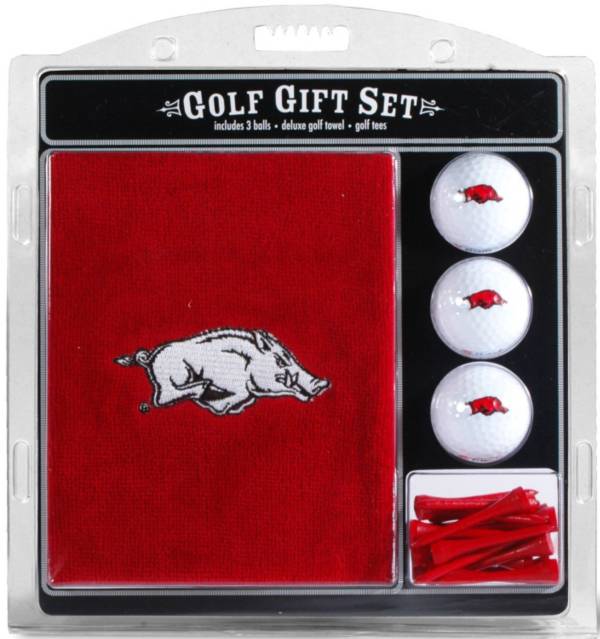 Team Golf Arkansas Razorbacks Embroidered Towel Gift Set