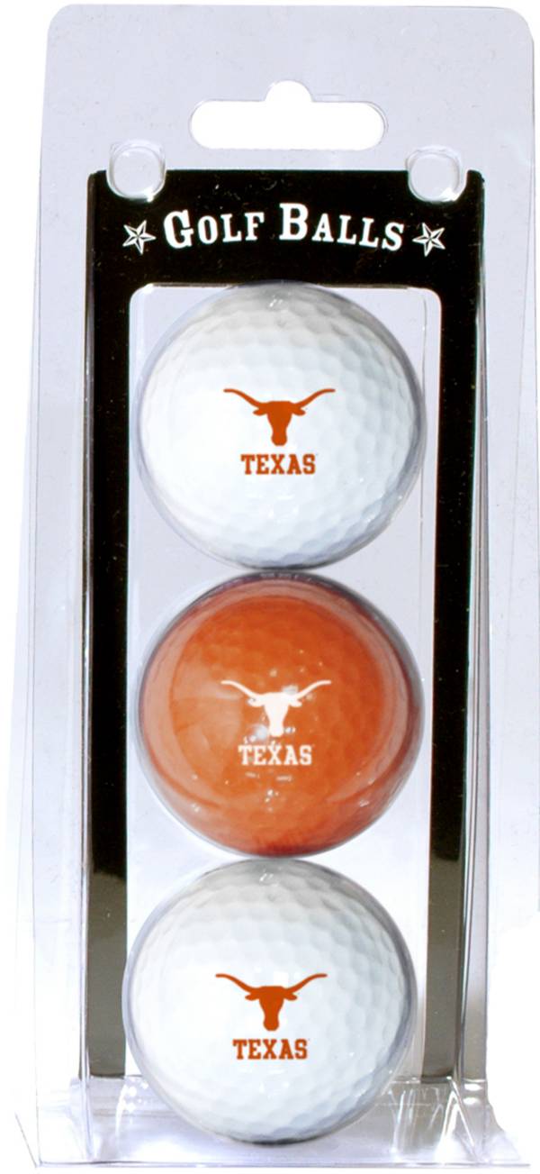Team Golf Texas Longhorns Golf Balls - 3 Pack | Golf Galaxy