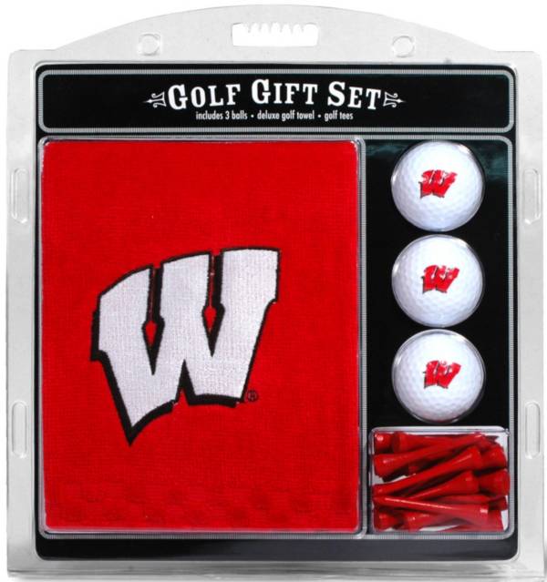 Team Golf Wisconsin Badgers Embroidered Towel Gift Set