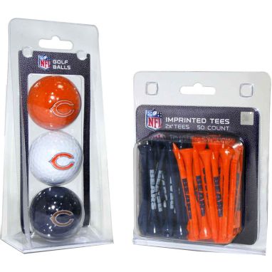 sorry, Team Golf Chicago Bears 3 Ball/50 Tee Combo Gift Pack is currently out of stock