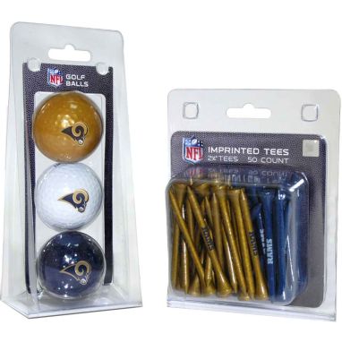 sorry, Team Golf Los Angeles Rams 3 Ball/50 Tee Combo Gift Pack is currently out of stock