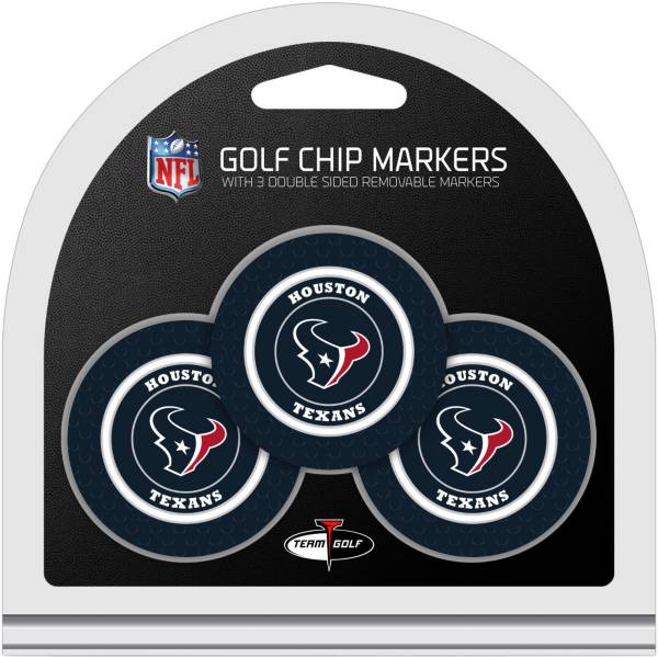 Team Golf Houston Texans Golf Chips 3 Pack Golf Galaxy