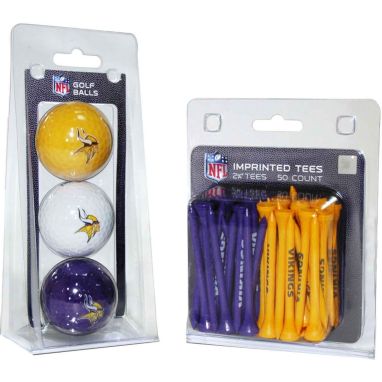 sorry, Team Golf Minnesota Vikings 3 Ball/50 Tee Combo Gift Pack is currently out of stock