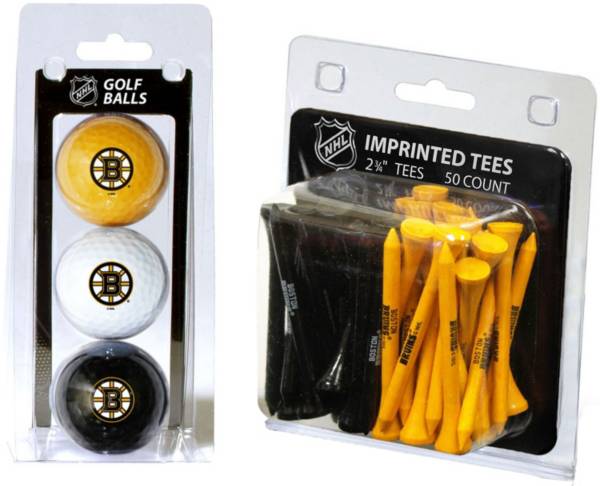 Team Golf Boston Bruins 3 Ball/50 Tee Combo Gift Pack