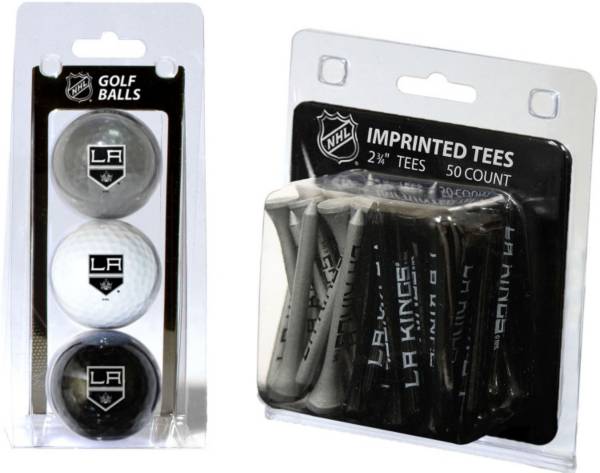 Team Golf Los Angeles Kings 3 Ball/50 Tee Combo Gift Pack