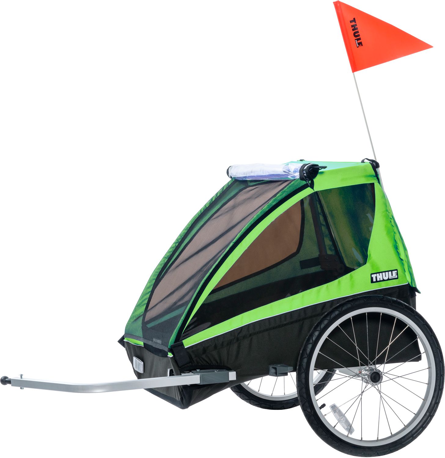 thule double bike trailer