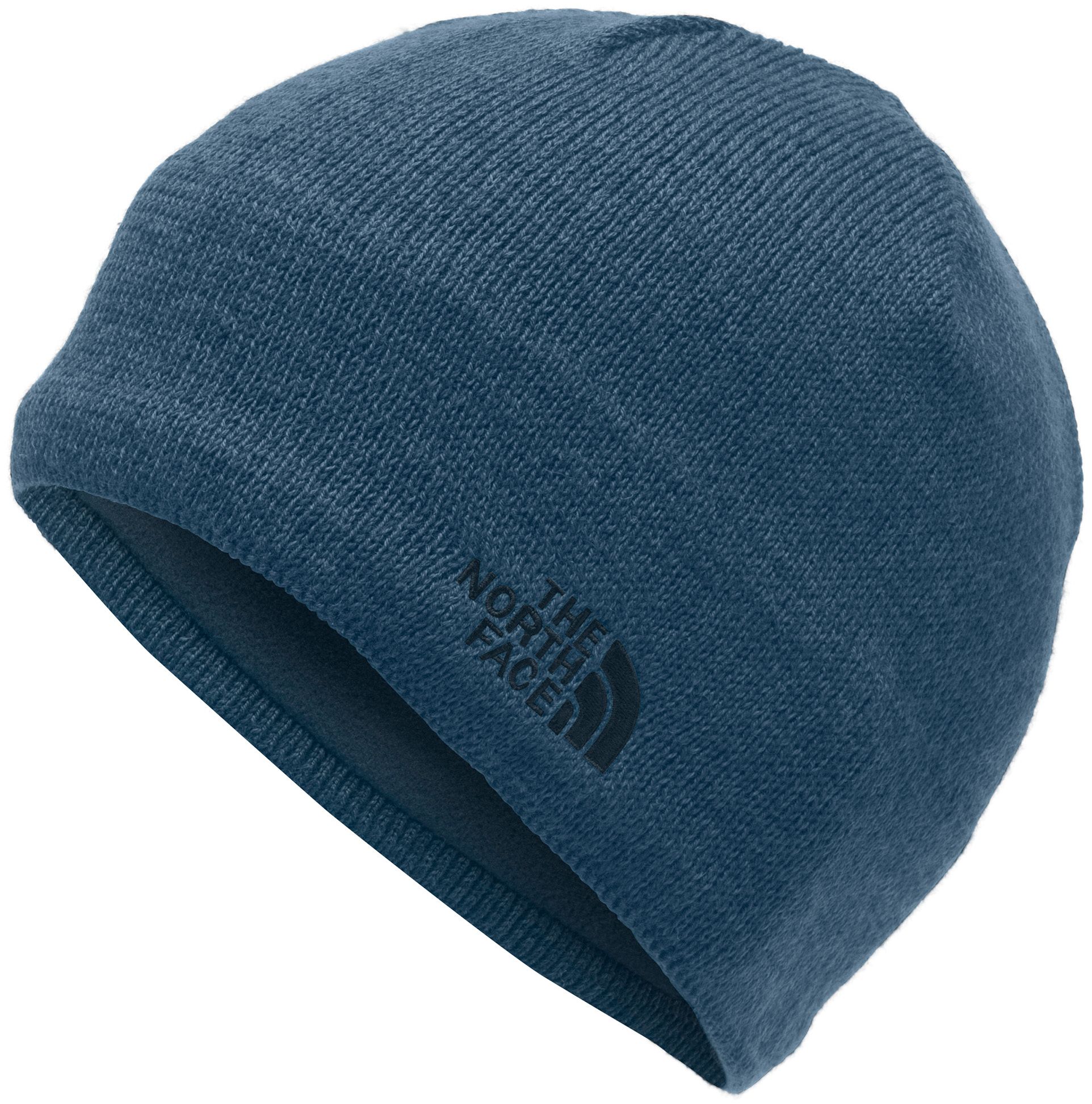 north face blue beanie