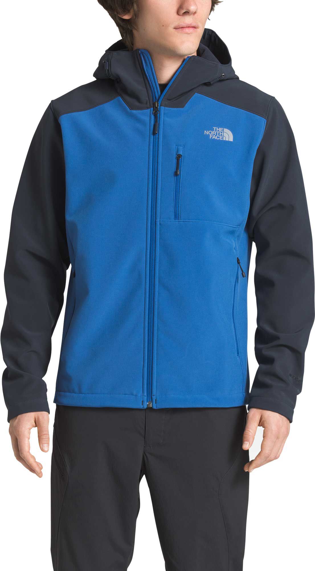 north face men's apex bionic 2 hooded soft shell jacket