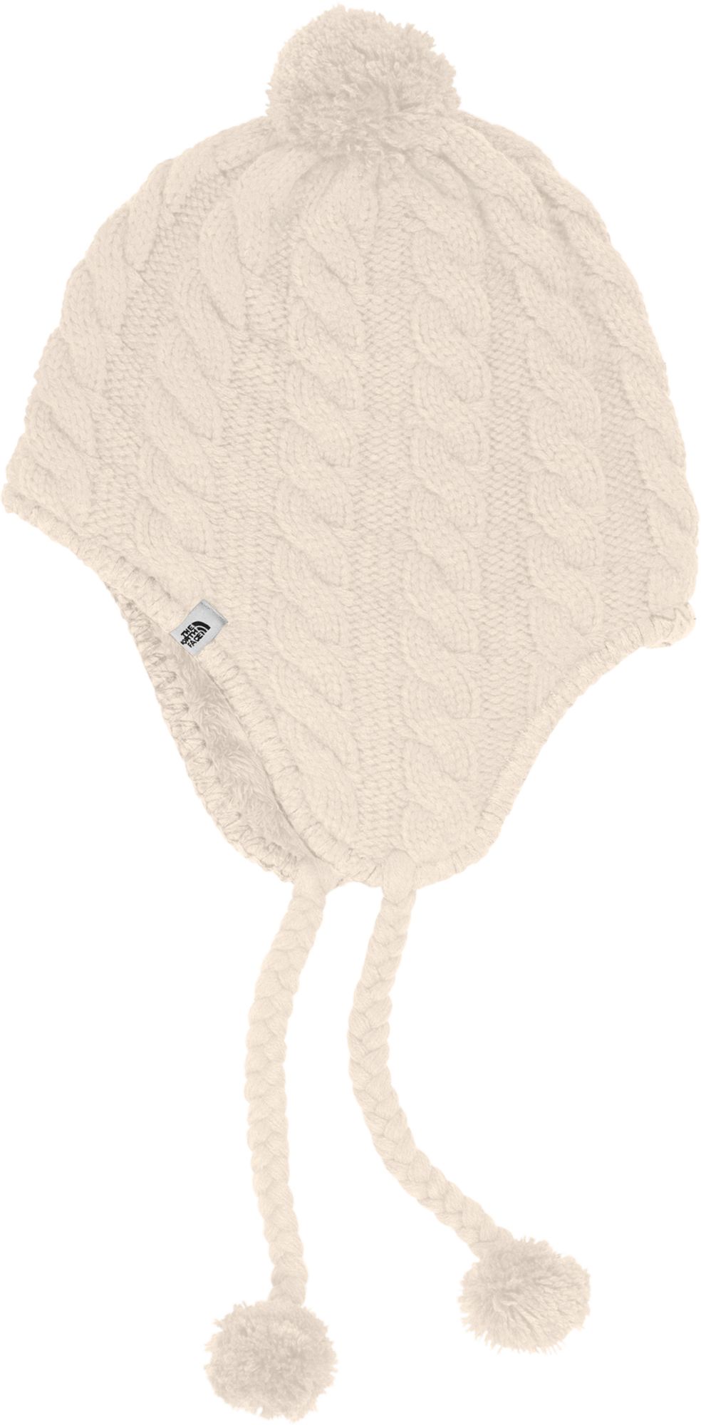 the north face fuzzy earflap beanie