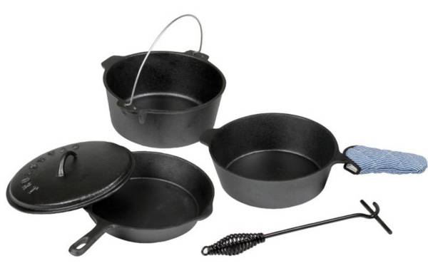 Stansport Pre-Seasoned Cast Iron Cook Set product image